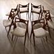 Hans J. Wegner CH29 Sawbuck dining chairs for Carl Hansen & Son 1952