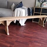 Wooden bench