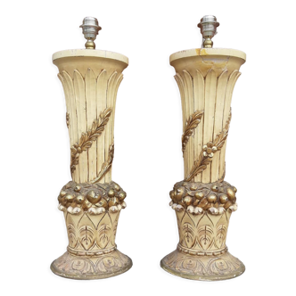 Pair of lamp feet