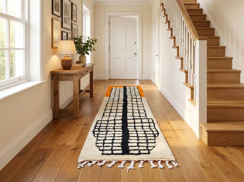 Tapis de passage artisanal 300cmx90cm