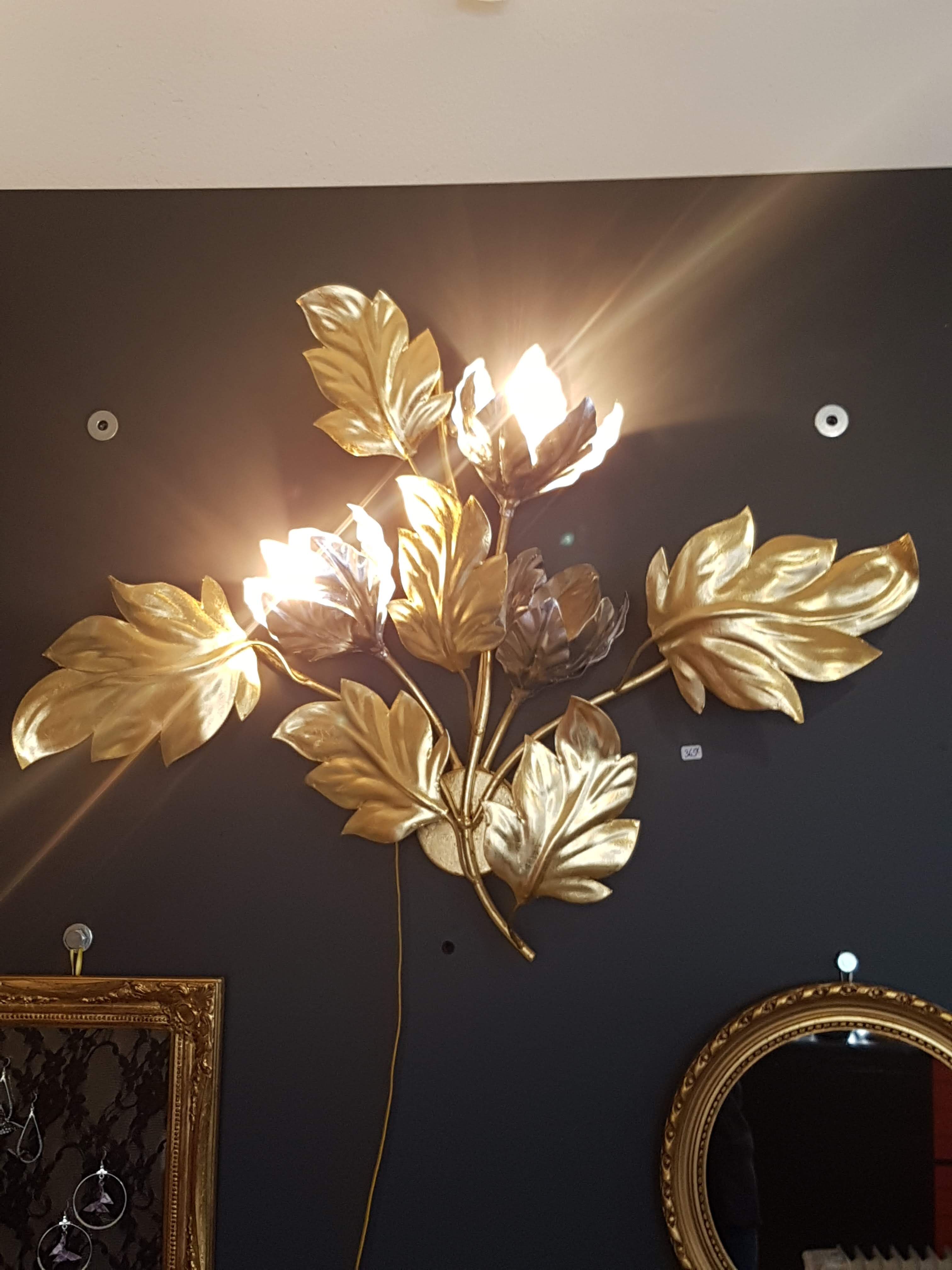 Wall light floral vintage