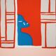 Françoise Gilot : La maison rose, sérigraphie originale