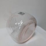 Pink glass vase