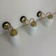 LOT 3 VINTAGE OPALINE WALL LIGHTS