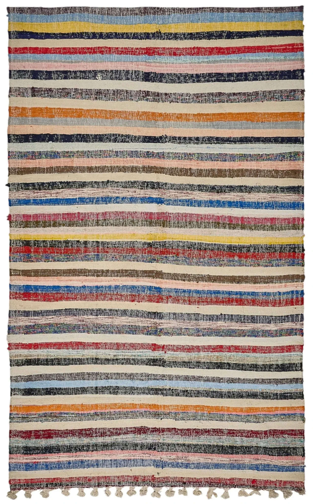 Turkish Handwoven Flatweave Chaput Kilim 183 cm x 305 cm
