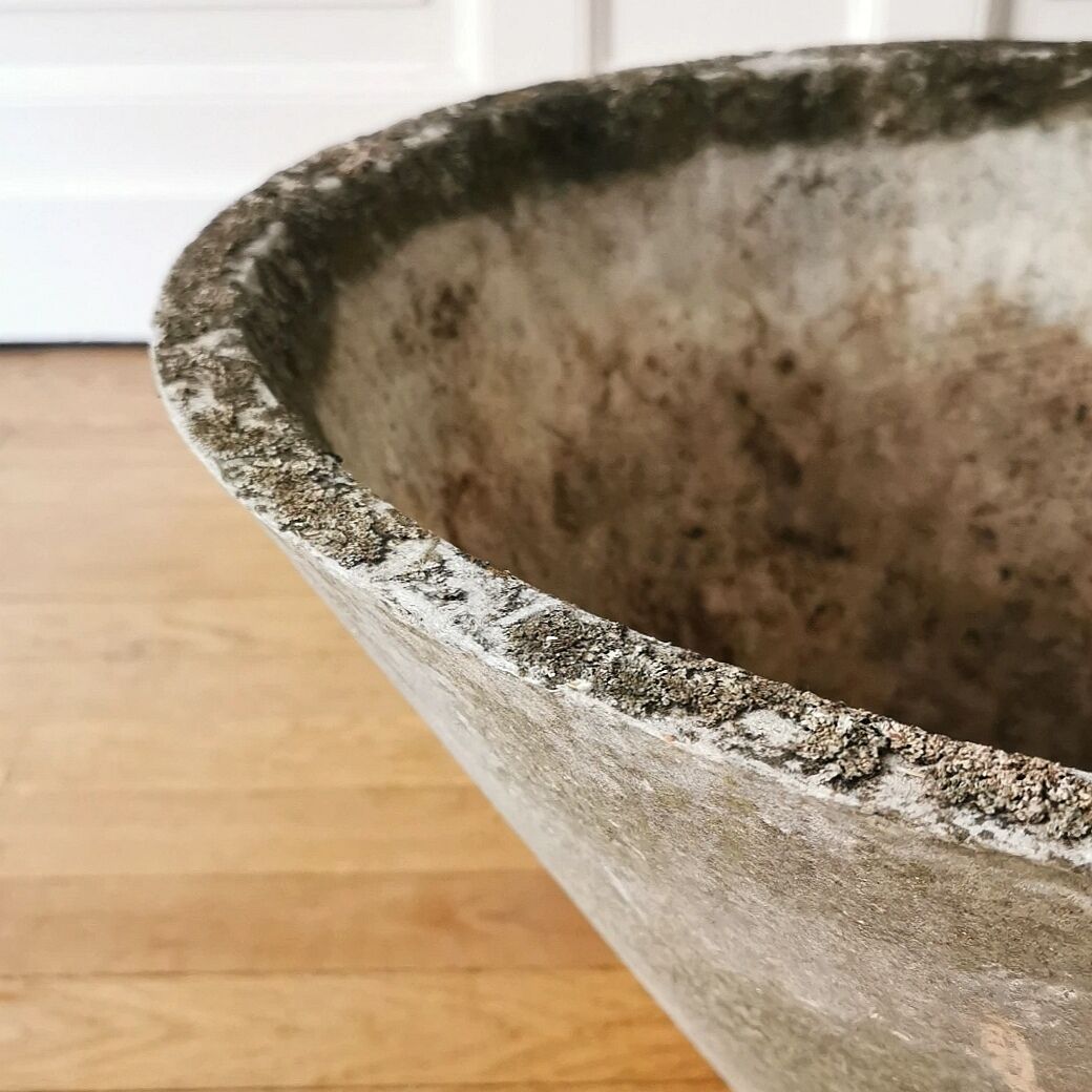 Cement cone planter, Eternit