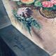 Tableau HST "Bouquet de fleurs des champs au panier" 1900 signé Delplanque