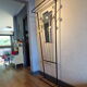 Locker room entrance vintage Golden and black