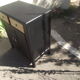 Parisian buffet painted in black from the 50s