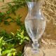 Engraved amphora vase