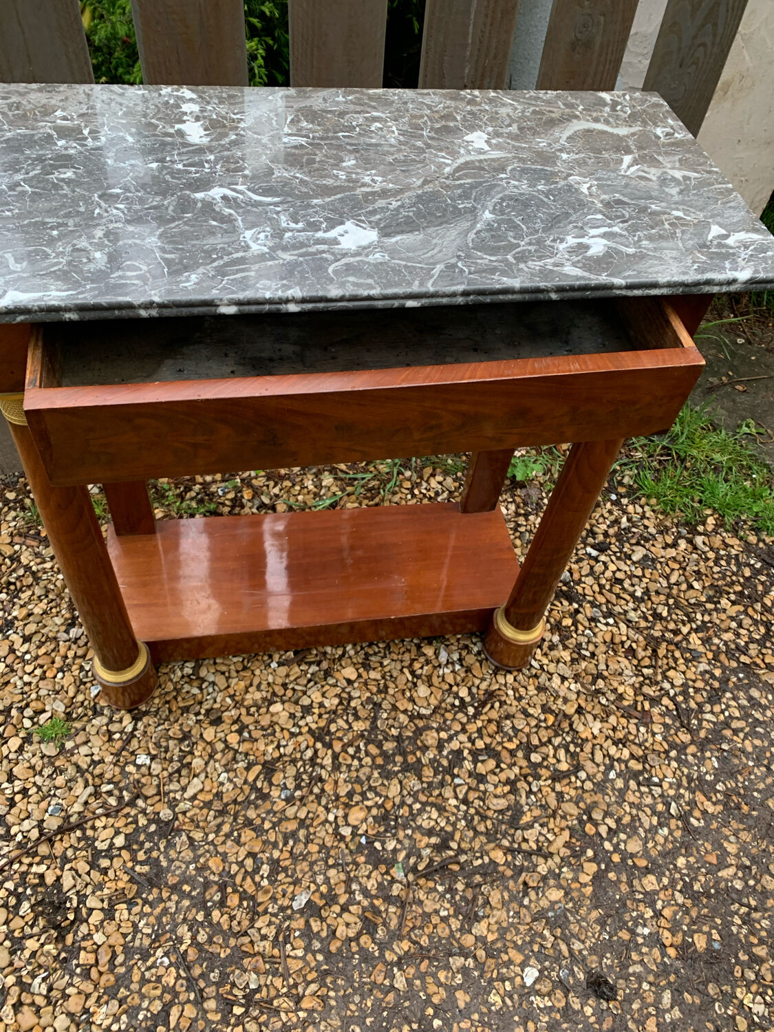 19th century Empire console