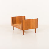 Vintage Hevali teak extension children's room bed, Denmark 1960s