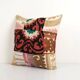 Vintage embroidered cushion cover 43x48 cm