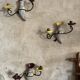 Vintage ceramic wall lights