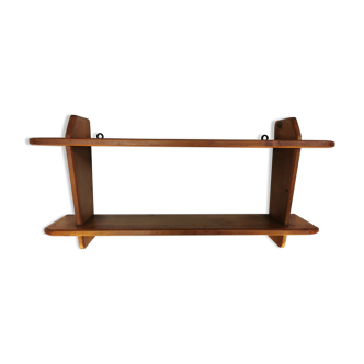 Pine wall shelf from the 70s