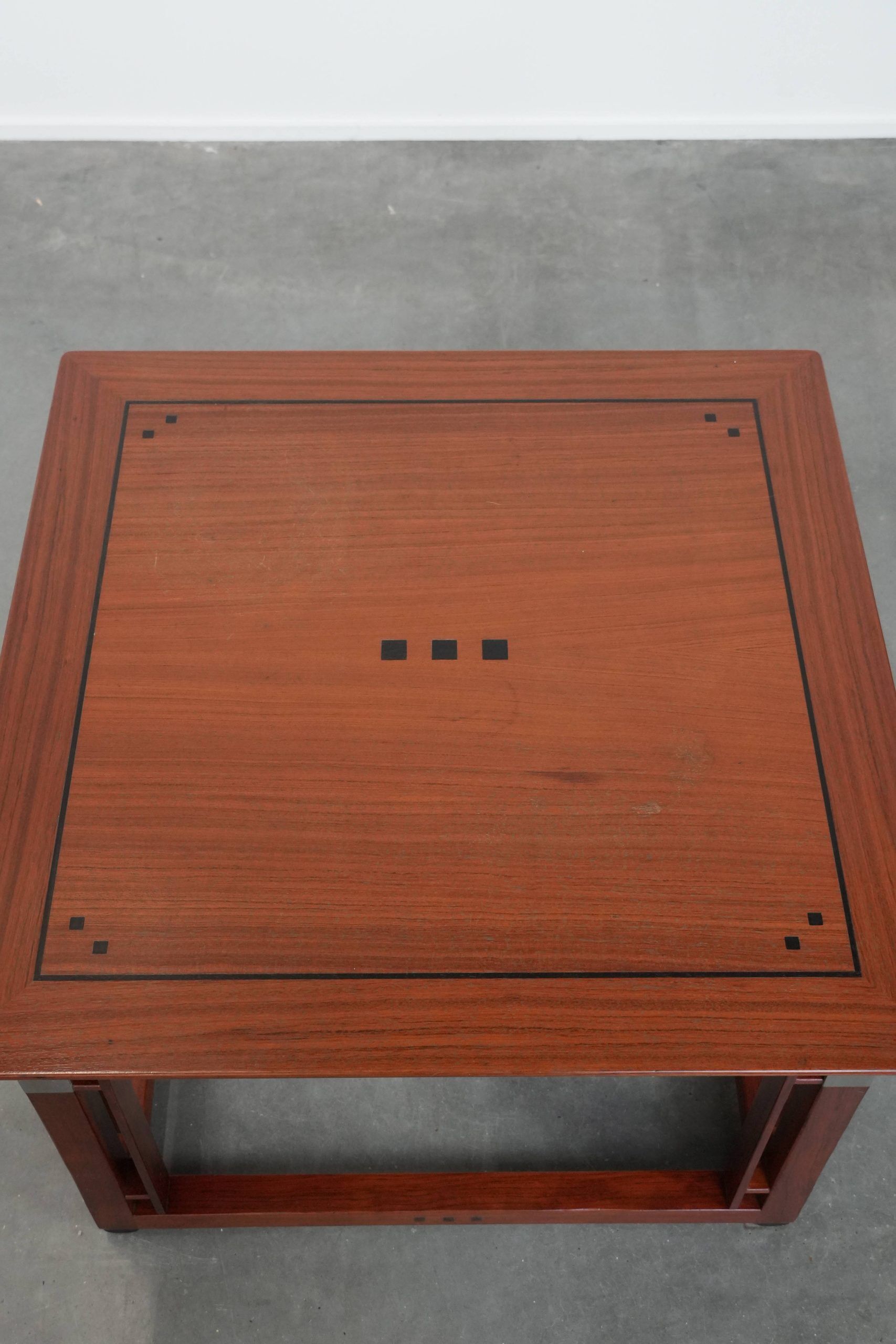 Square Art Deco design side/coffee table in properly used condition