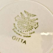 Villeroy & Bosch dessert dish, Gitta model, 1940s-1950s