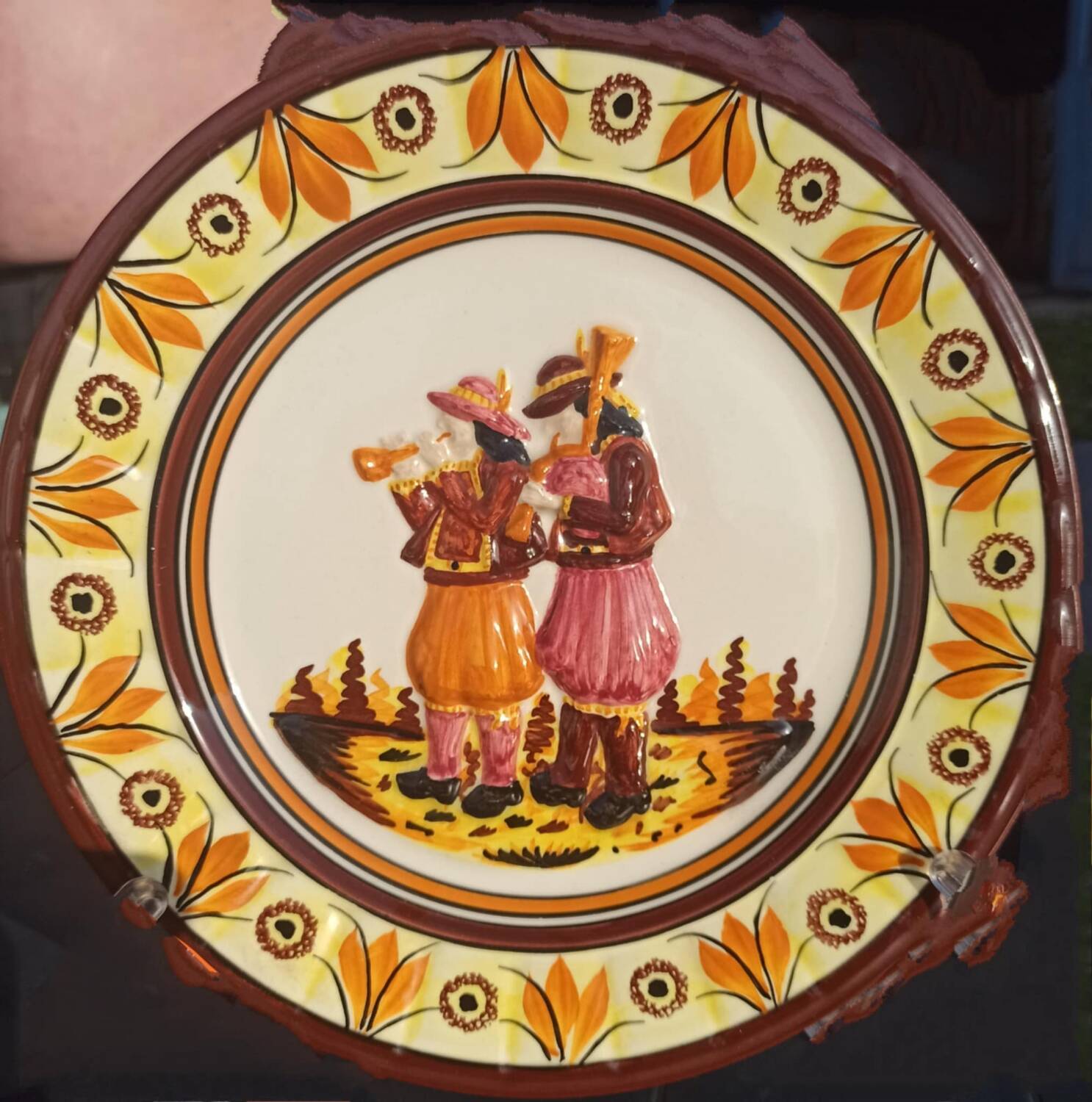 Henriot Quimper plate