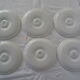 6 Plates oysters mills wolves 430112 shade of gray faience L1
