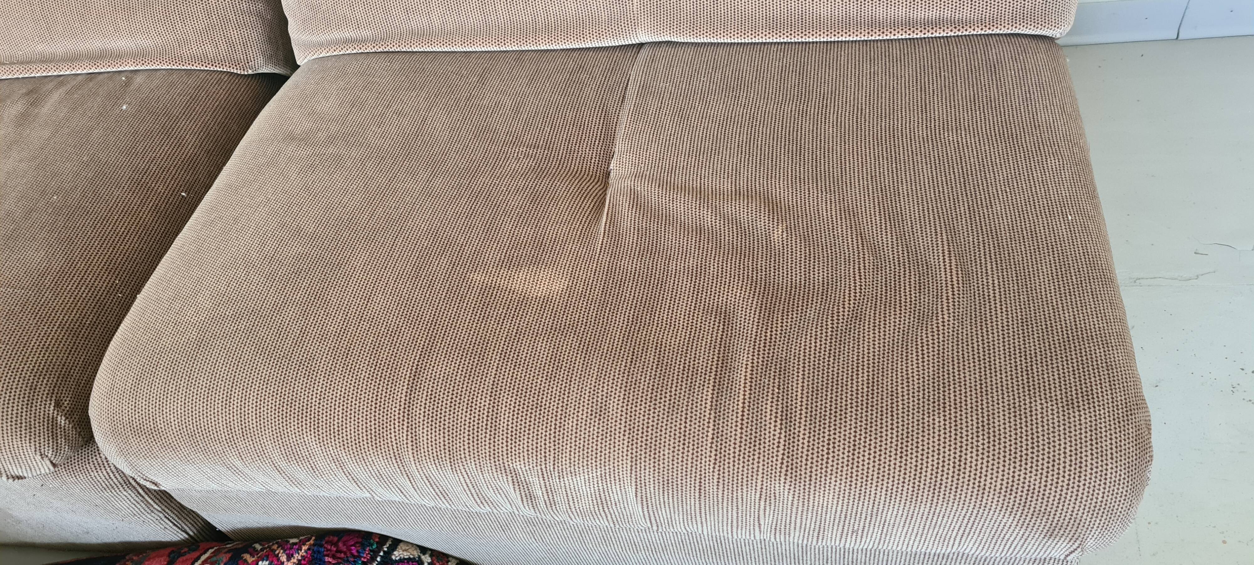 Modular Velvet Sofa by Busnelli, Italy, 1970s