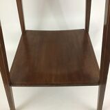 Varnished wooden sellette