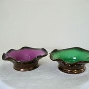 2 old ceramic cups