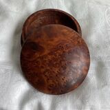 Round thuja wooden box from Maric
