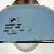 Industrial Grey Enamel and Cast Iron Pendant Light with Glass Cover, 1960s