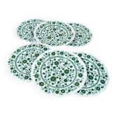 6 vintage flat plates Rosenthal - Monbijou Giscard Collection (German porcelain)