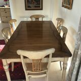 Grange dining table and 6 chairs