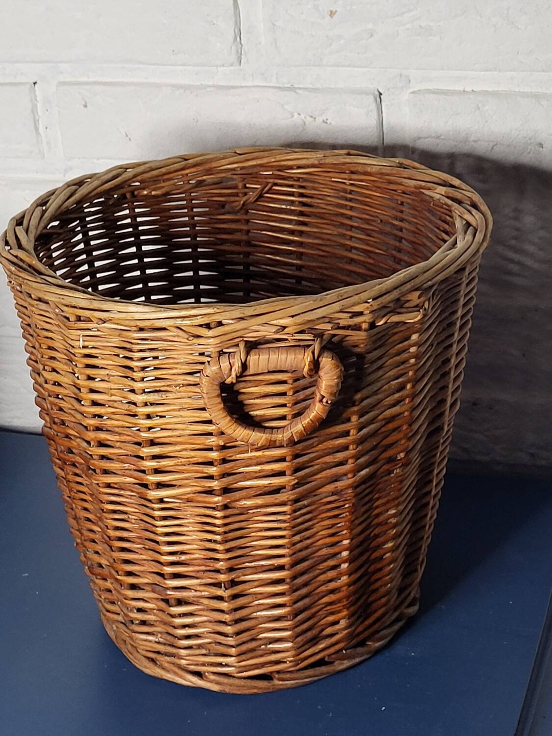 Vintage trash basket