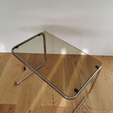 Vintage chrome side table