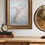 Imprimée en 1887, Colombie et Equateur.