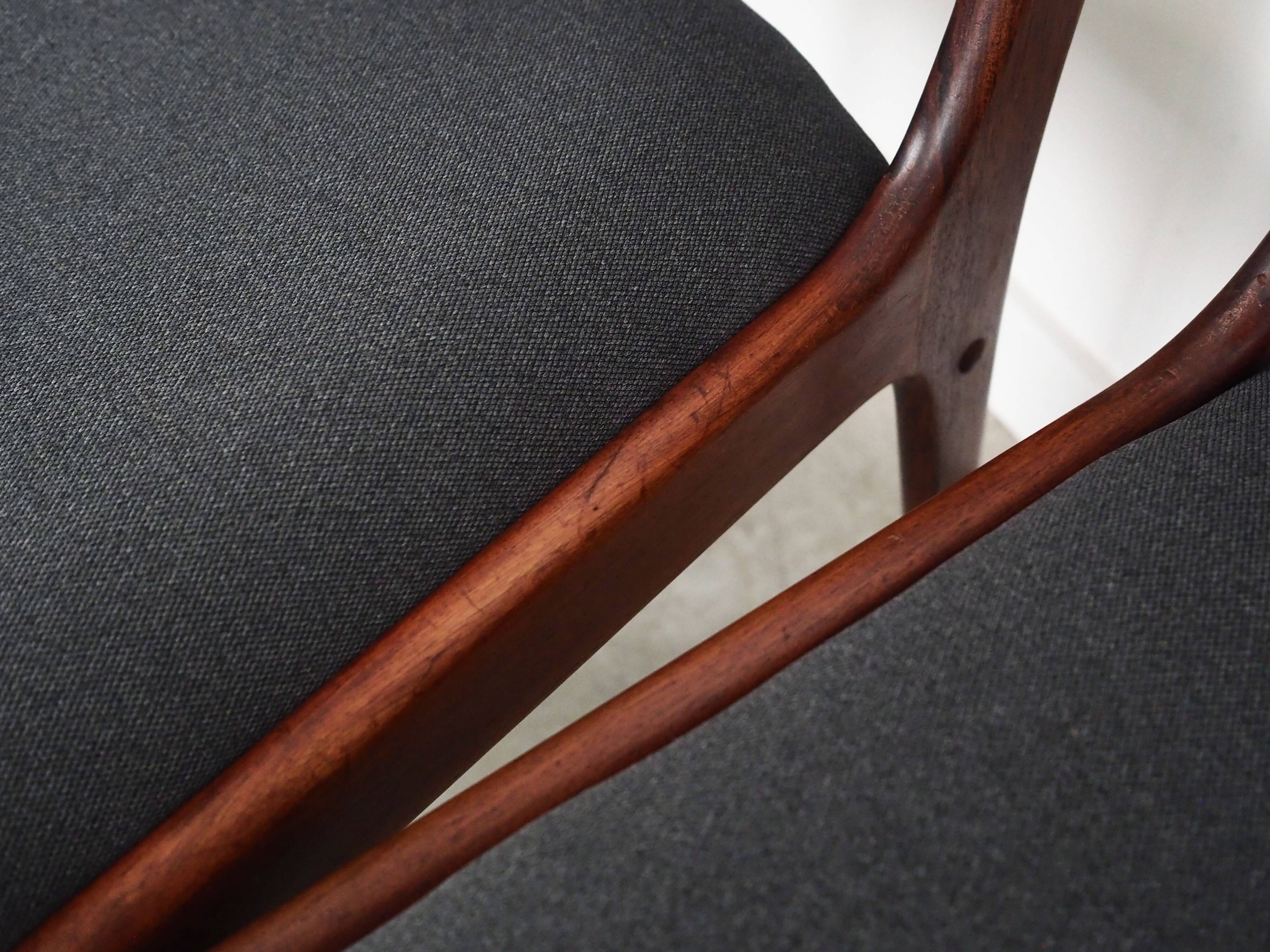 Set of six rosewood chairs, Danish design, 1960, designer:Johannes Andersen