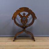 Syrian walnut armchair – late 19th century