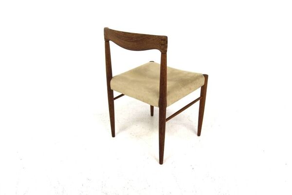Chaise scandinave en chêne, H W Klein, Bramin, Danemark, 1960