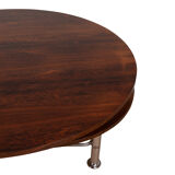 Coffee table with four rosewood tops, 1970s