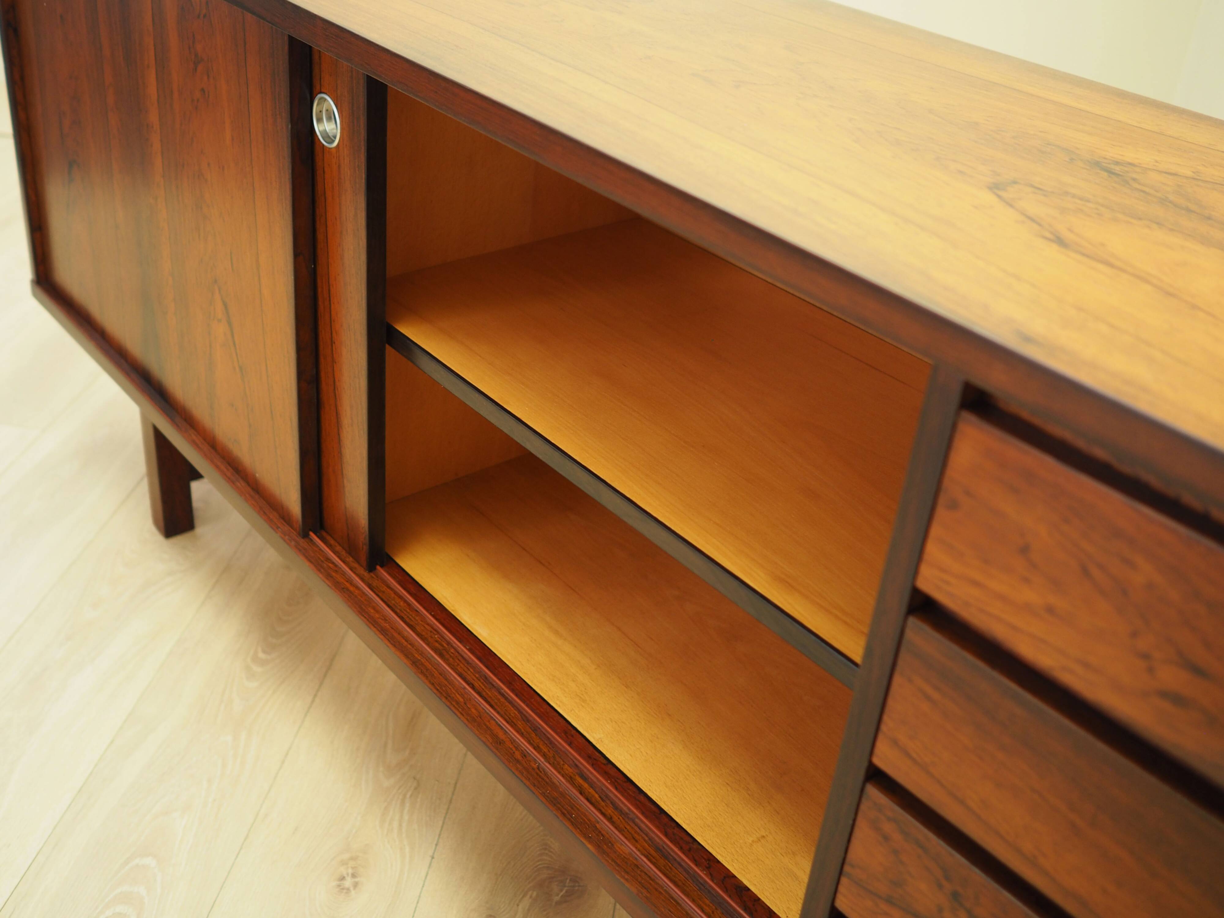 Rosewood sideboard, Danish design, 1970s, production: Denmark