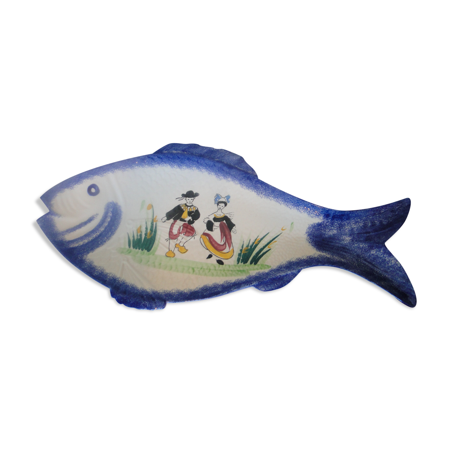 Ceramic fish dish mbfa pornic model cancale
