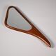 Danish Hand Mirror in Teak