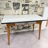 Vintage wood and formica table