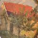 Oil on wood country house