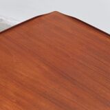 Freestanding 'Boomerang' desk in teak by Peter Løvig Nielsen, 1968