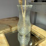 Chic countryside style vase with woven patterns