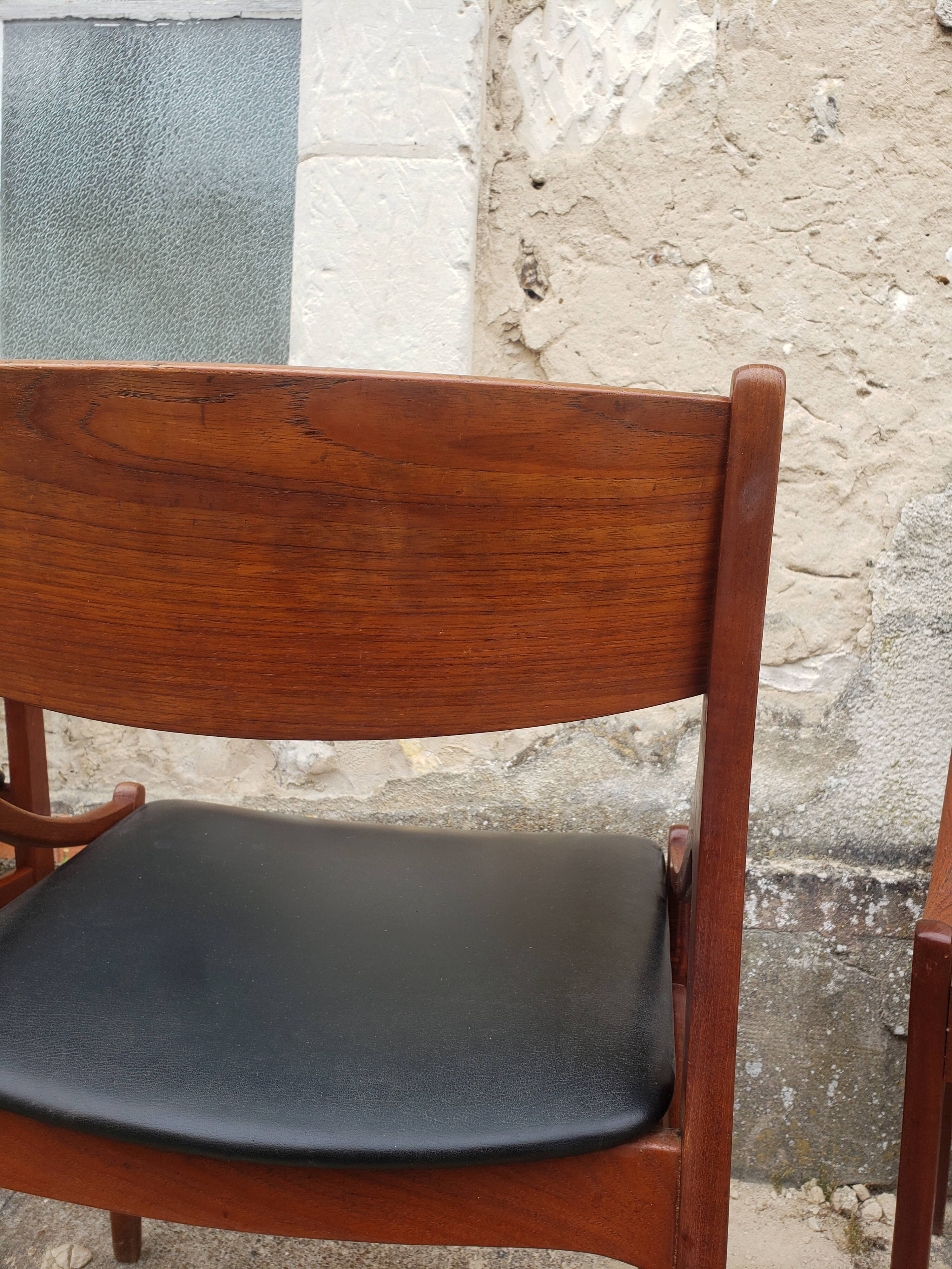 Danish Scandinavian chairs Verstevig Eriksen