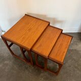 Teak pull-out tables G-Plan