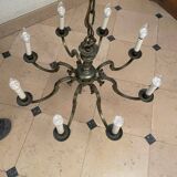 Bronze chandelier