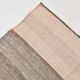 Tapis kilim vintage tons bruns et beige rosé, style minimal artisanal