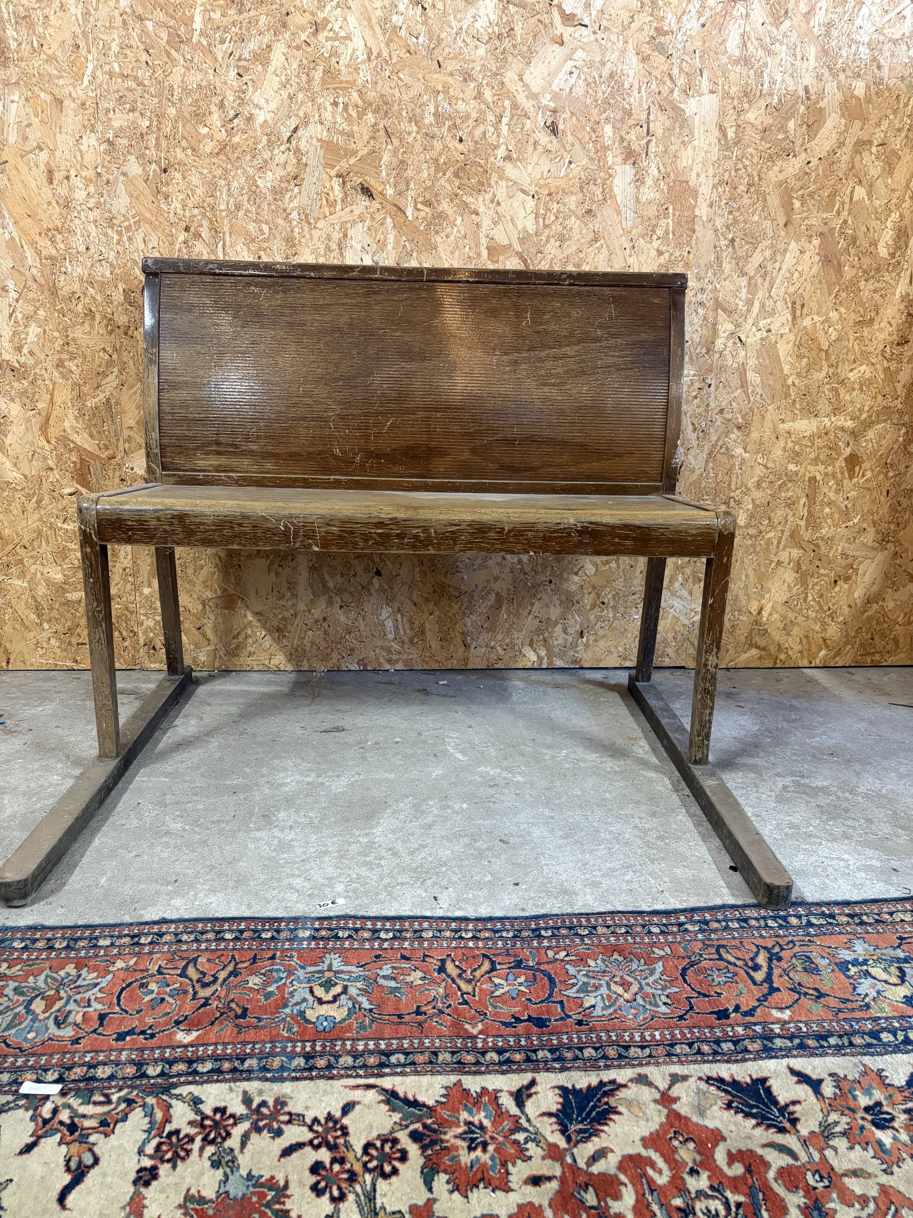 Banc en bois