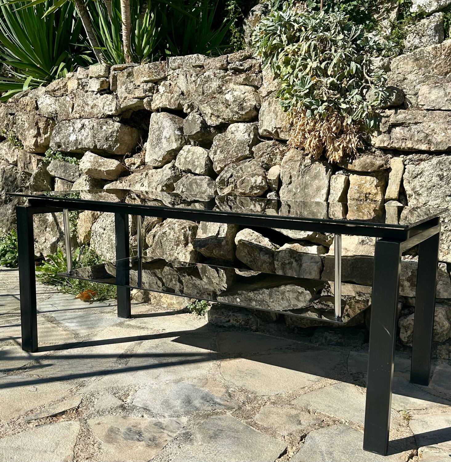 Black designer coffee table